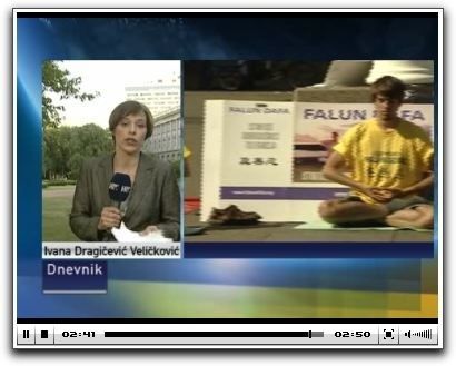 Apel Falun Gong praktikanata prikazan je i na Hrvatskoj televiziji